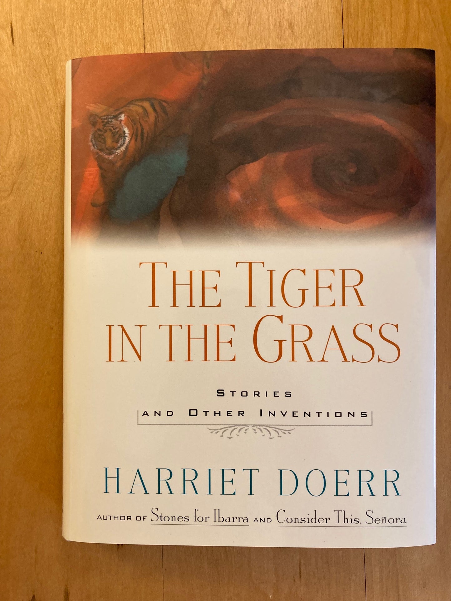 The tiger in the grass
