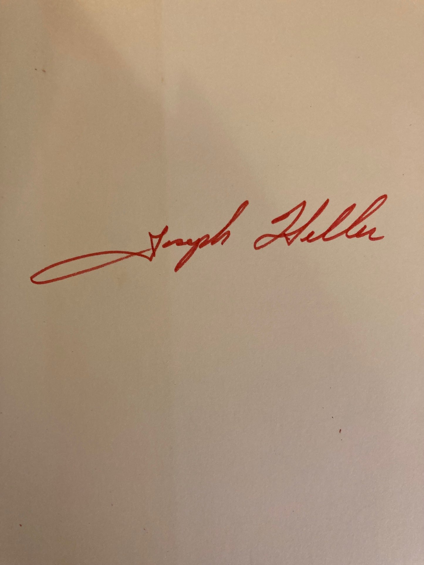 Something Happened (signed)