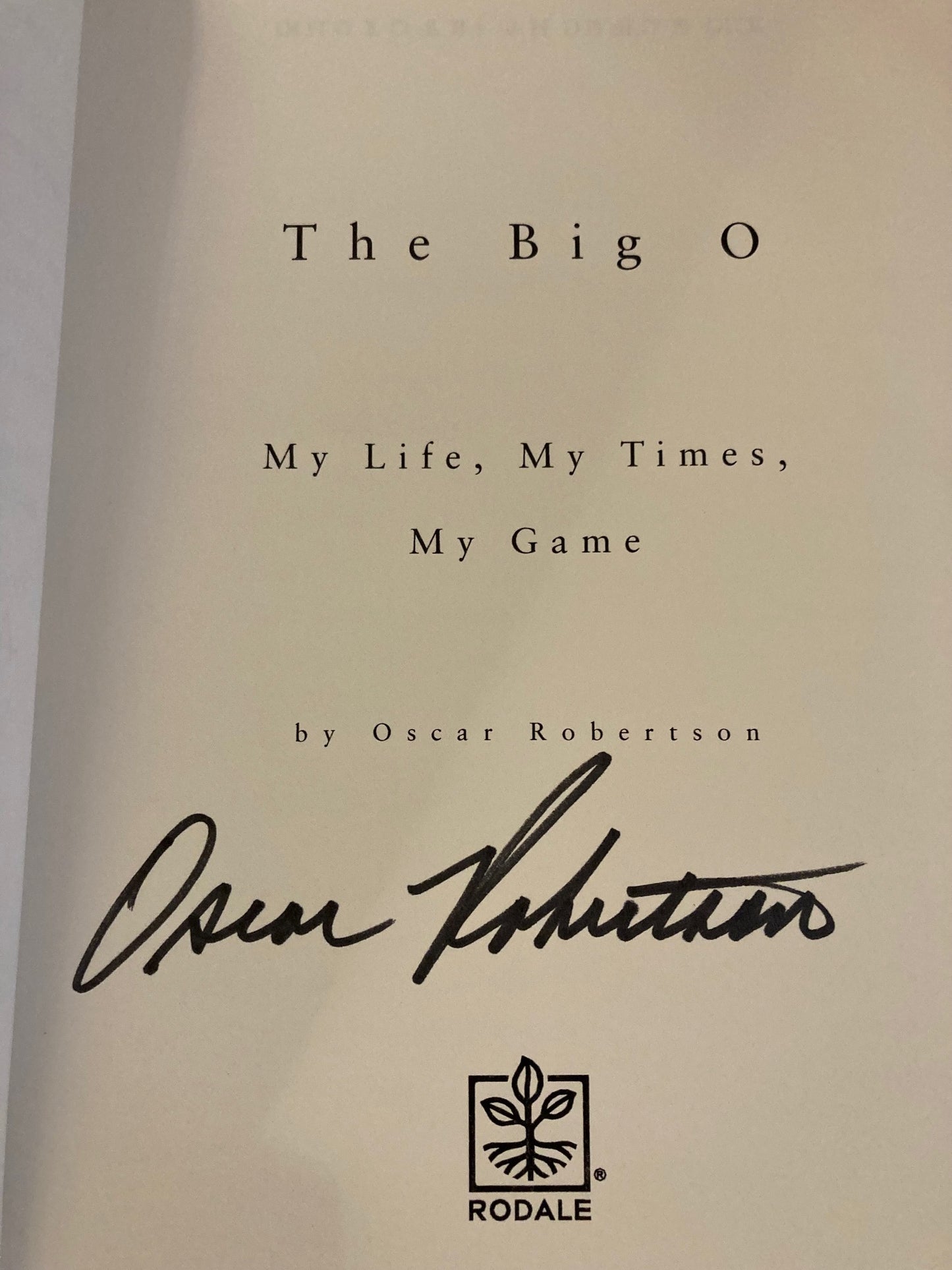 The Big O (Signed ARC)