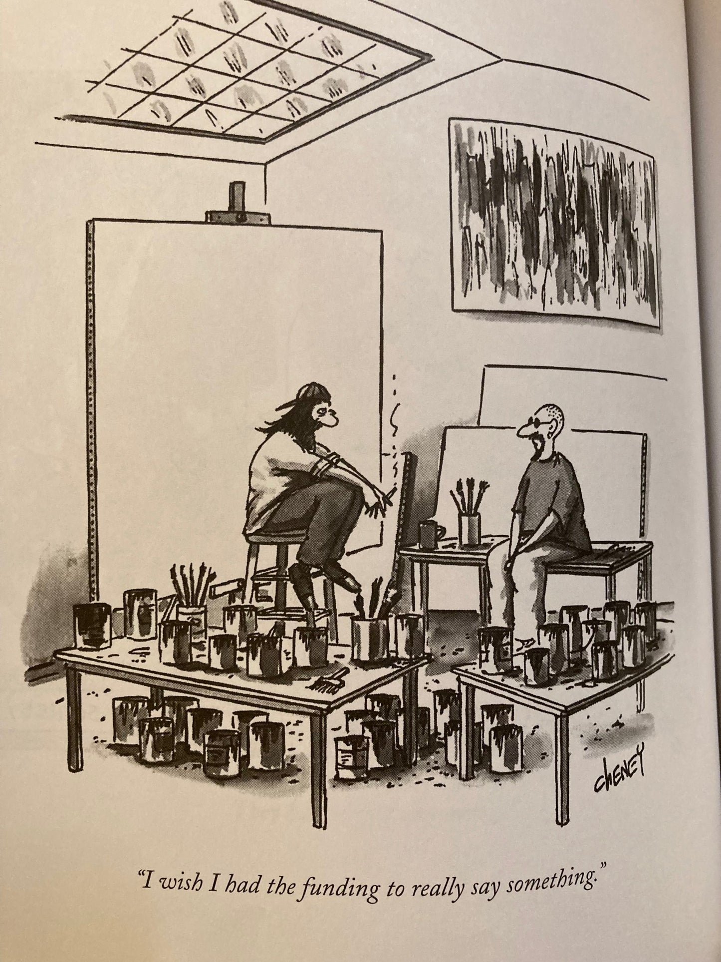 The New Yorker Book of Kids* Cartoons & Money Cartoons (Signed)