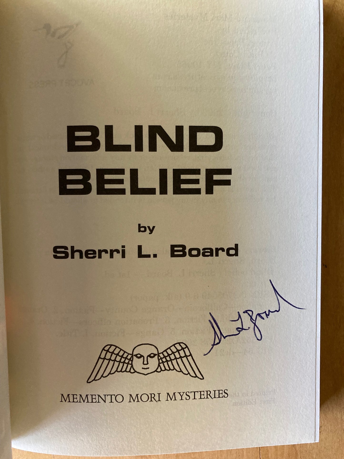 Blind Belief (Signed)
