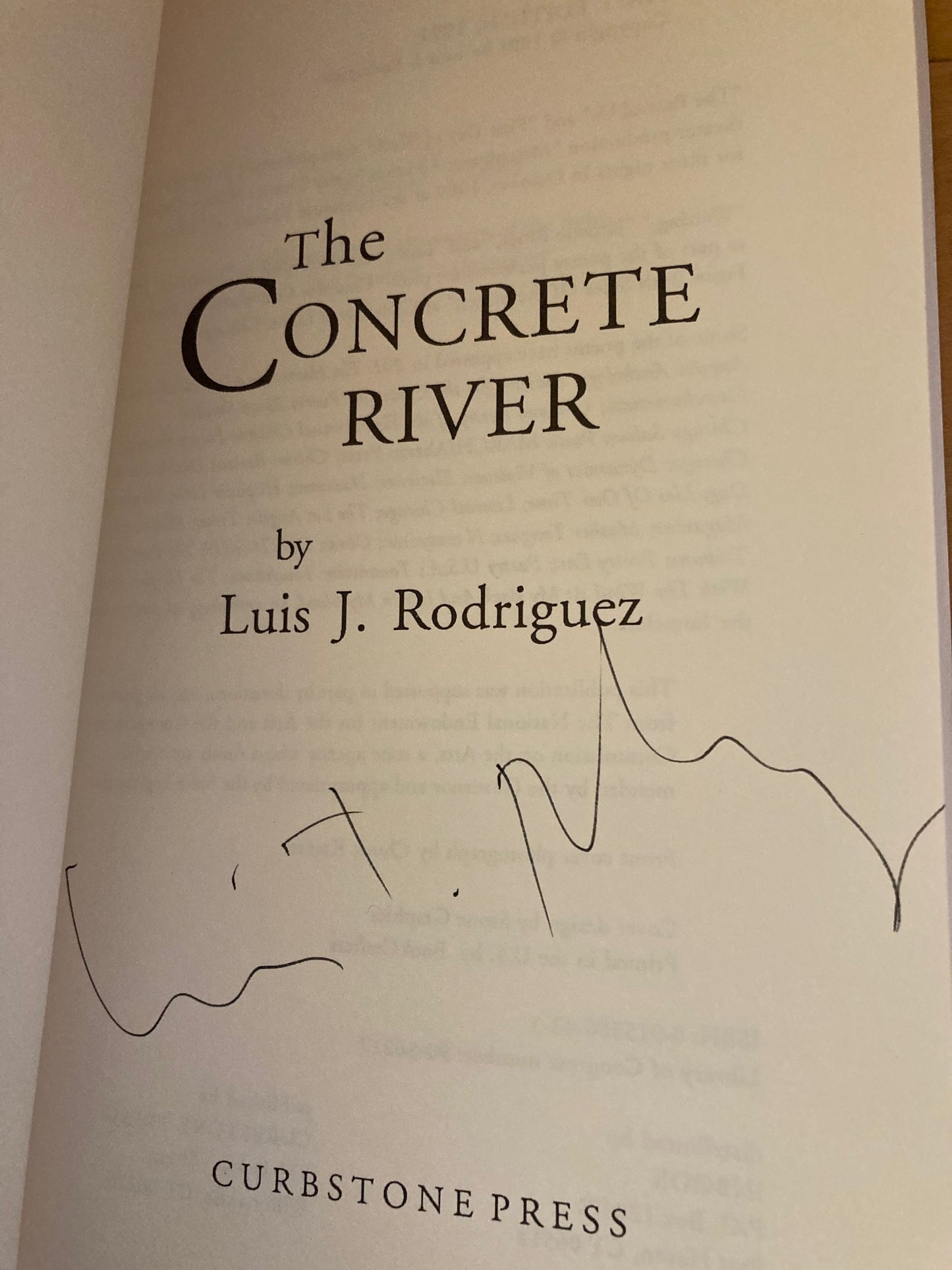 The Concrete River (Signed)