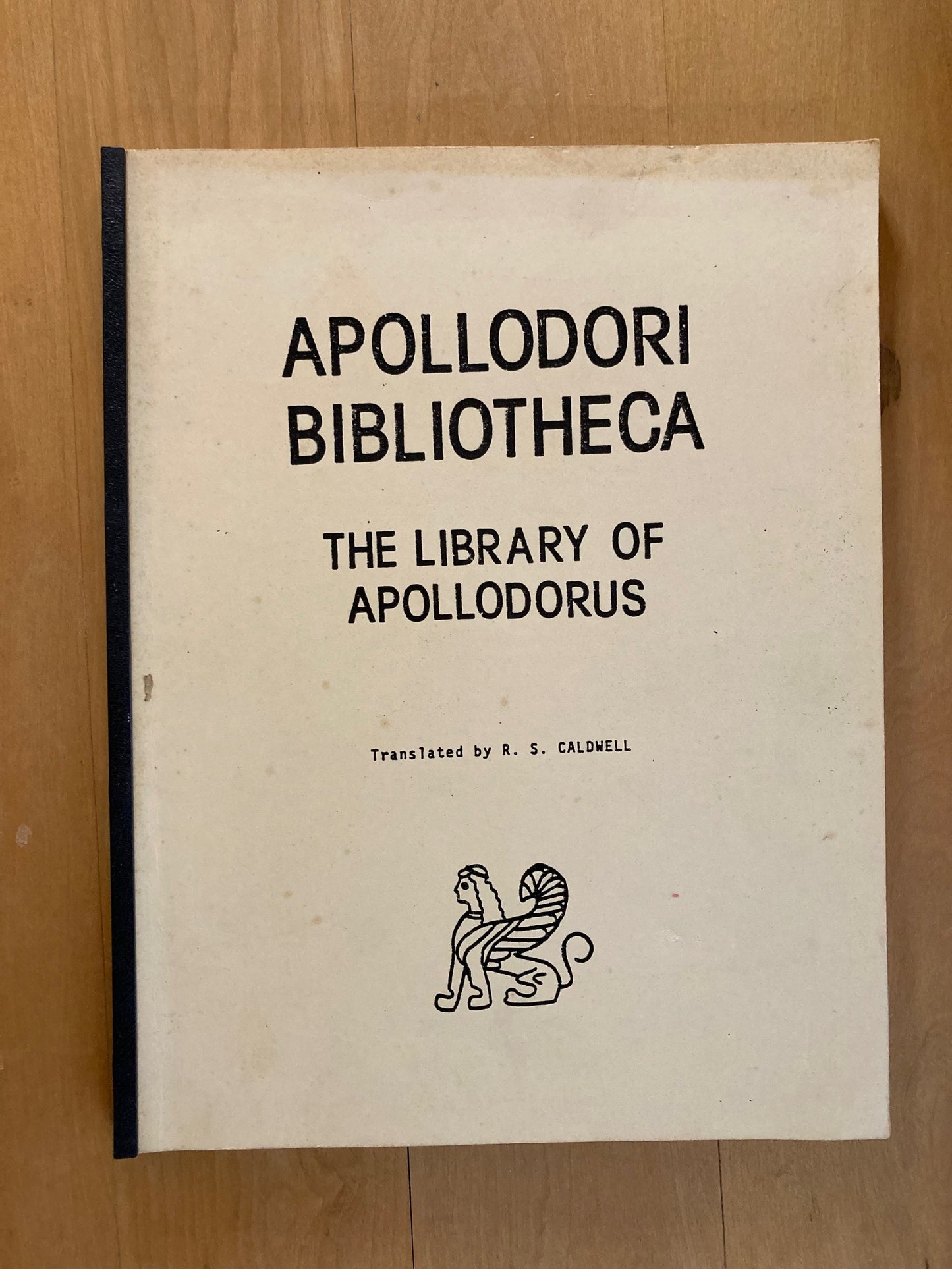 Apollodori Bibliotheca