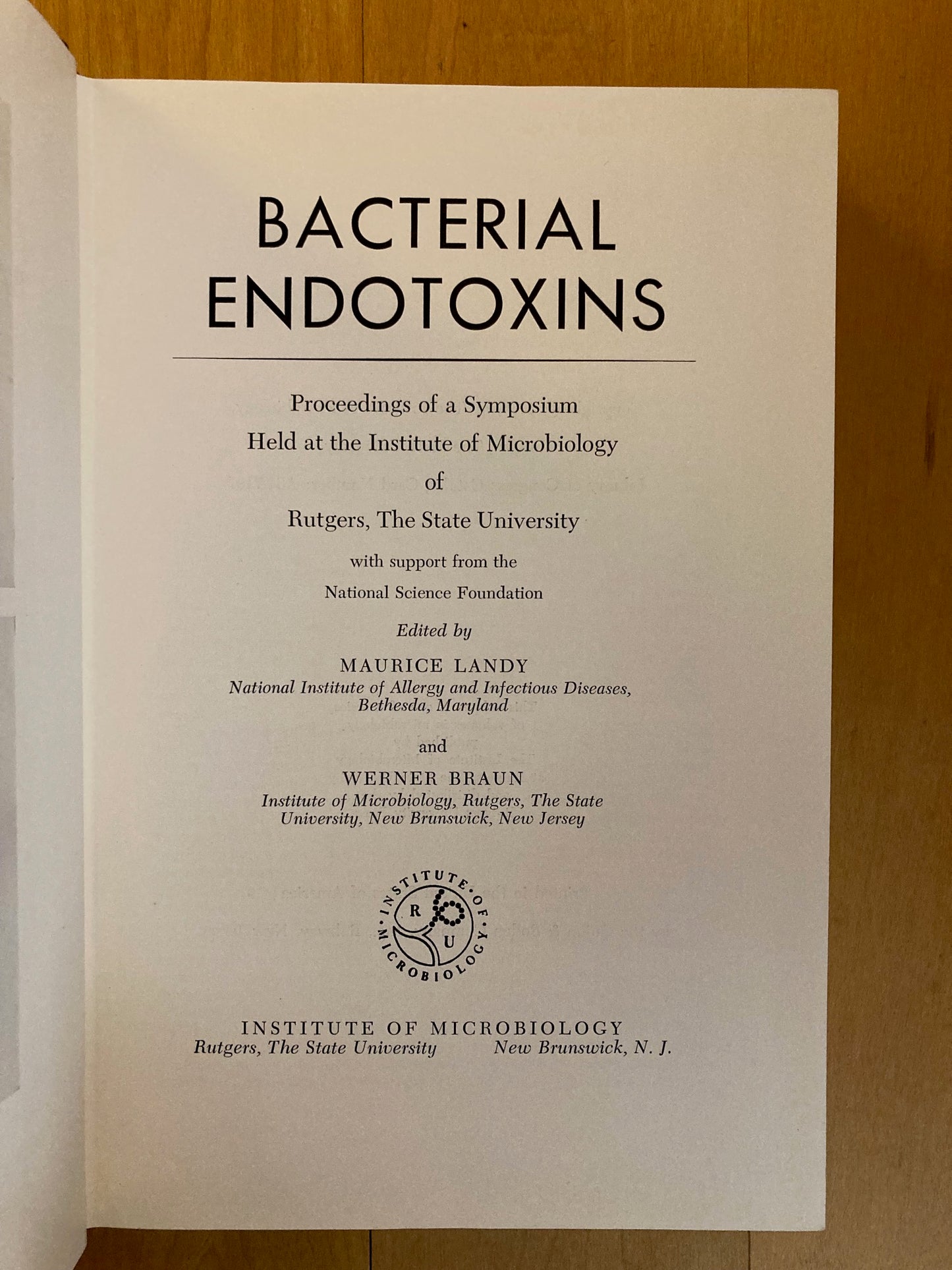 Bacterial Endotoxins