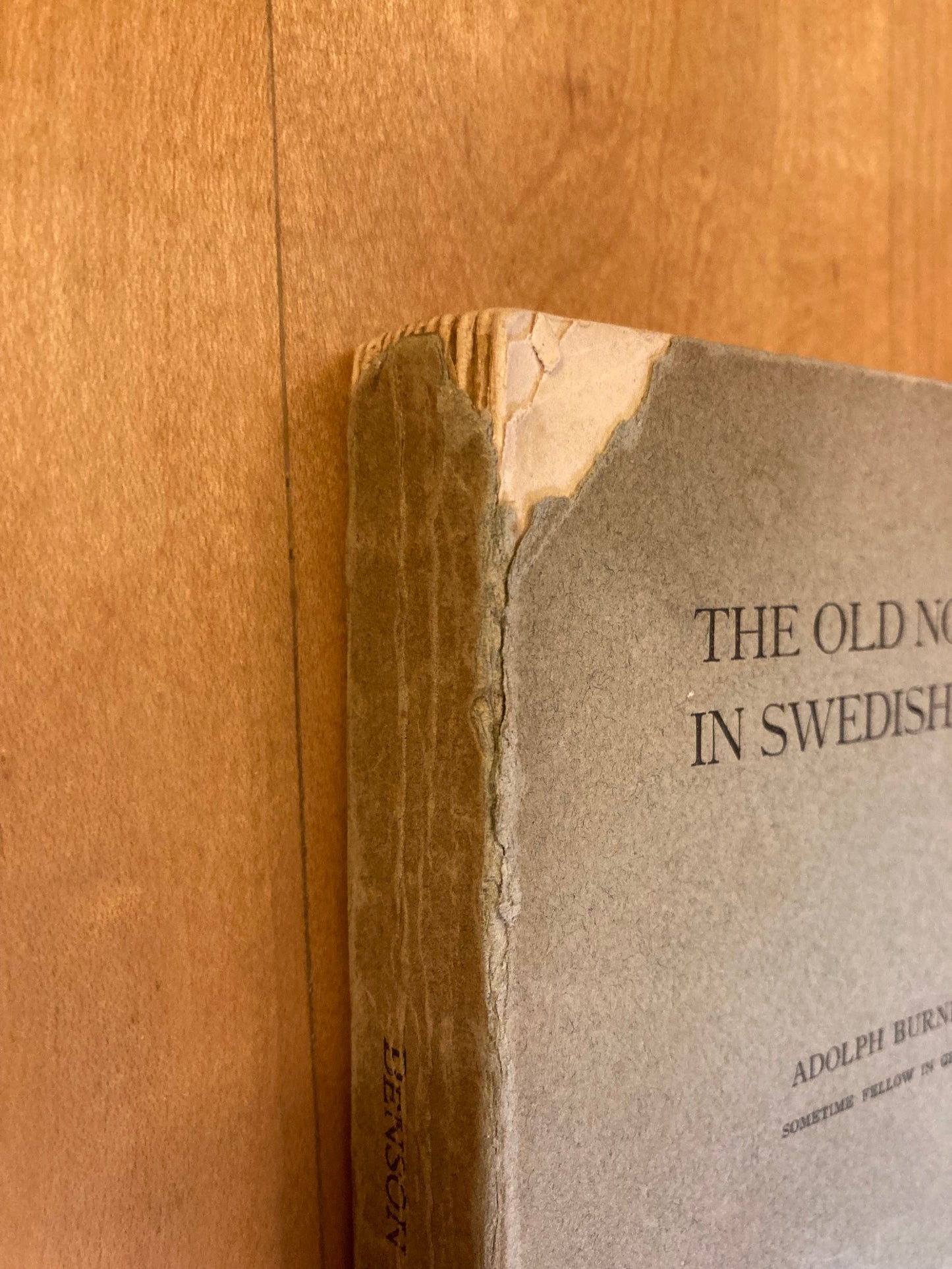 Old Norse Element in Swedish Romanticism