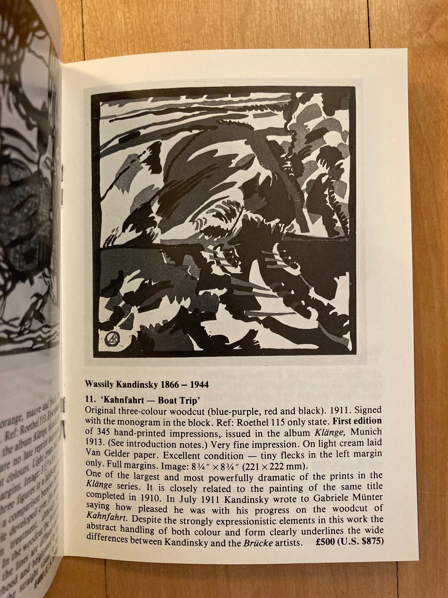 Kandinsky Woodcuts for Klange