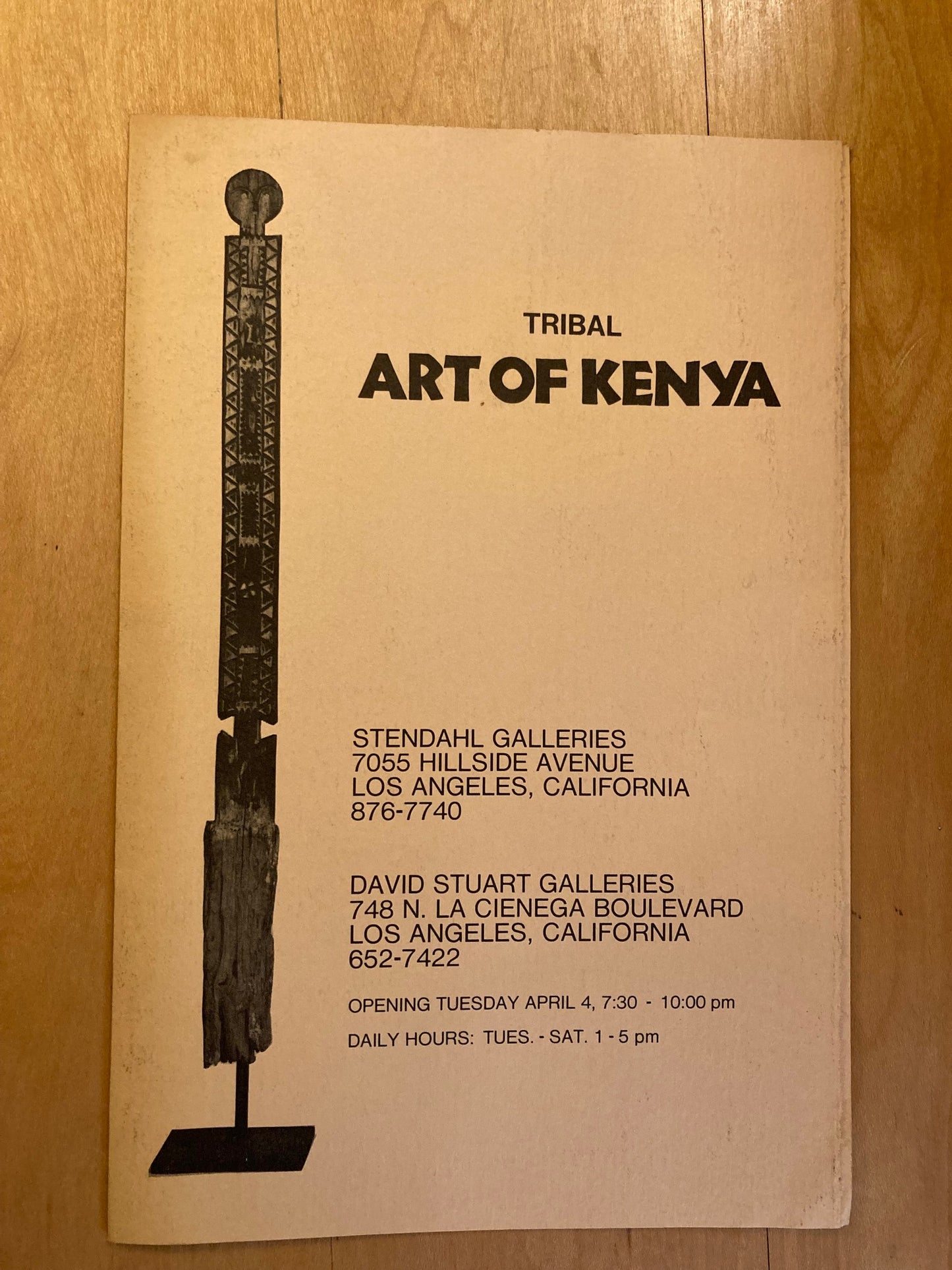 Tribal Art of Kenya