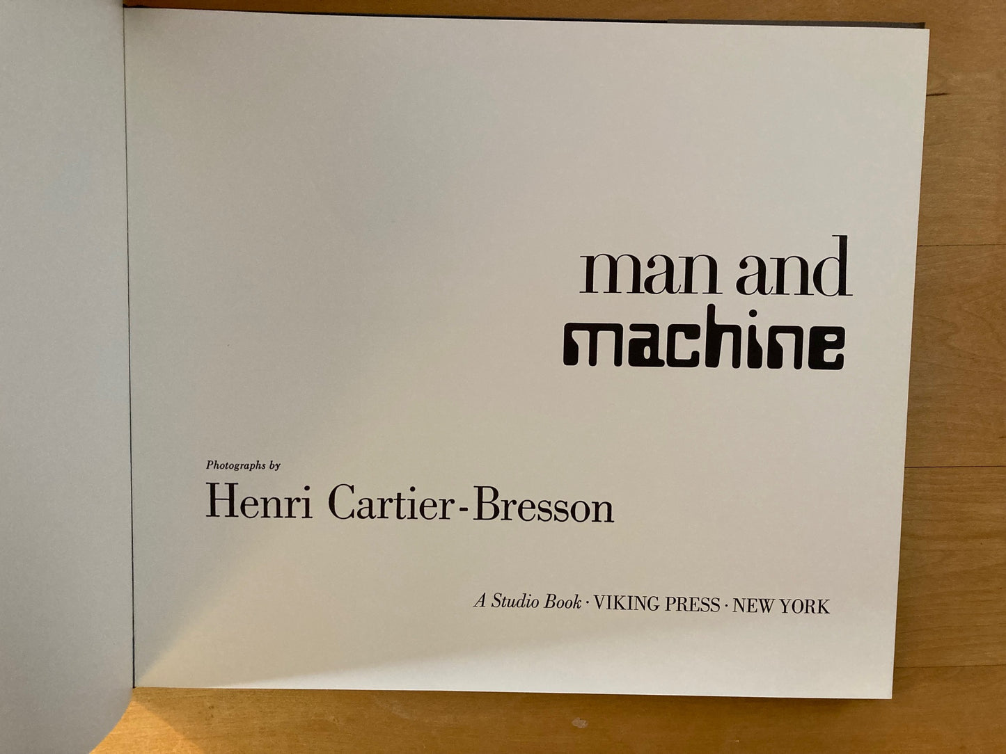 Man and Machine