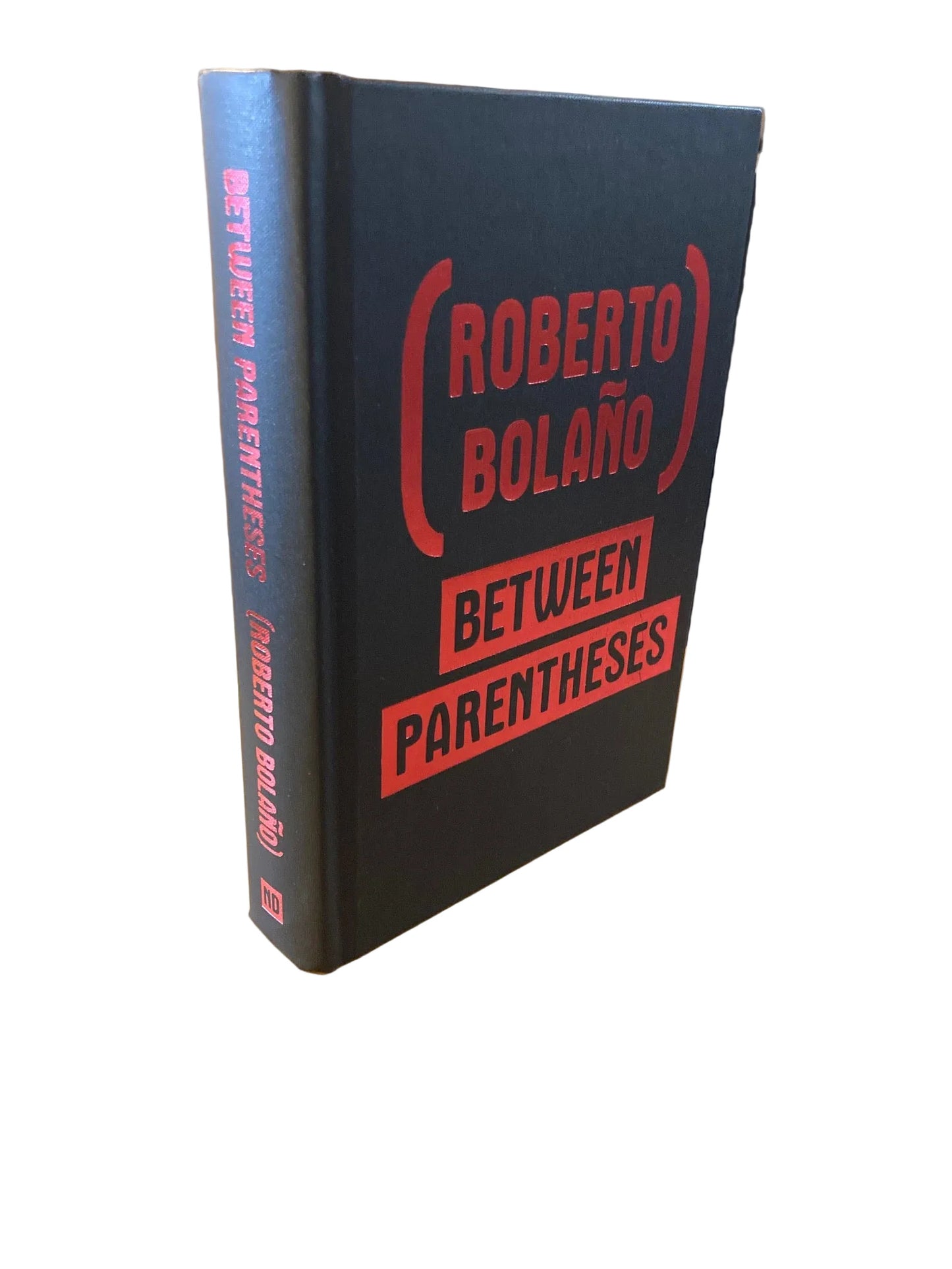 Between parentheses