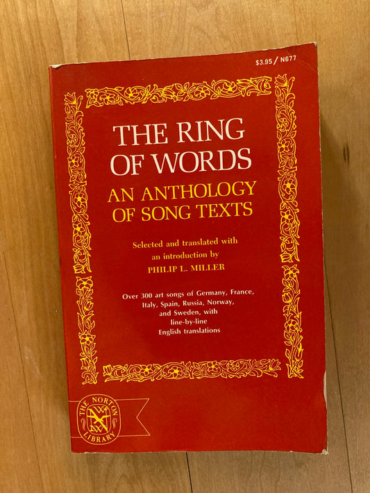The Ring of Words