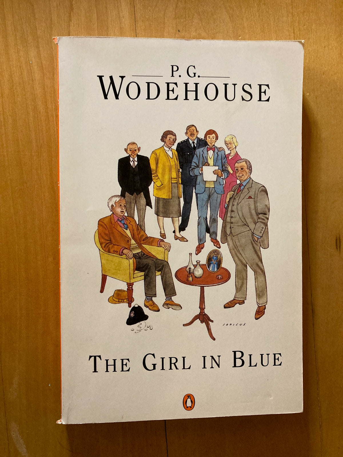 The Girl in Blue
